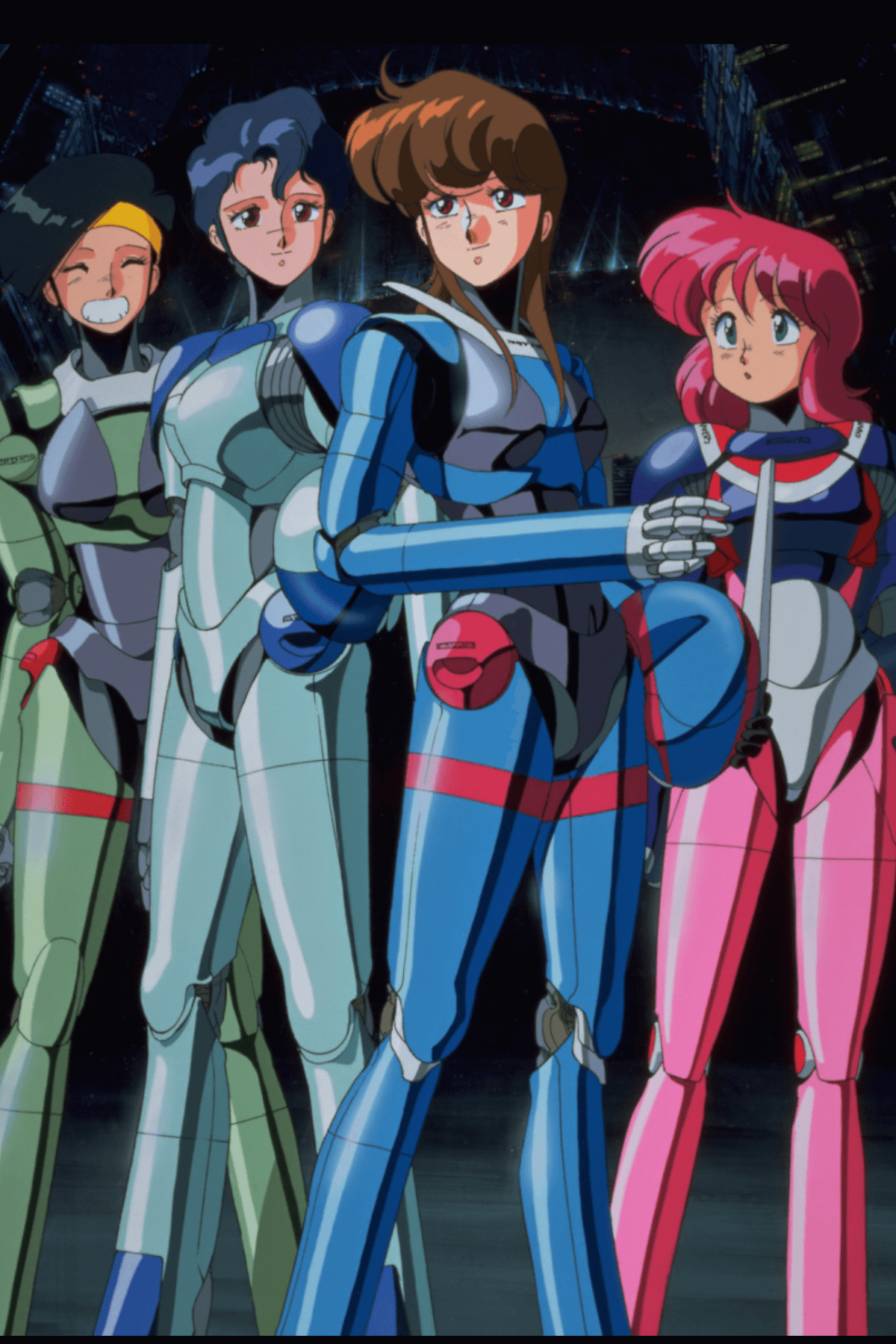 36" x 60" Bubblegum Crisis Tokyo Tapestry Wall Hanging Décor