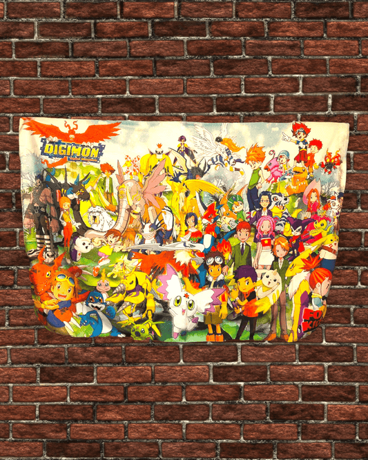 36" x 60" Digimon Tapestry Wall Hanging Décor