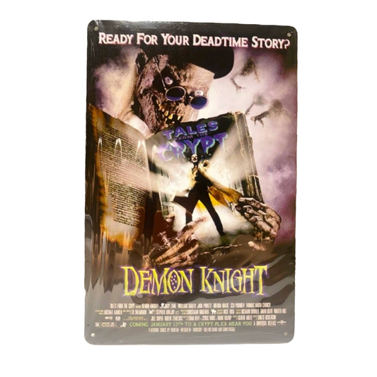 Demon Knight Movie Poster Metal Tin Sign 8"x12"