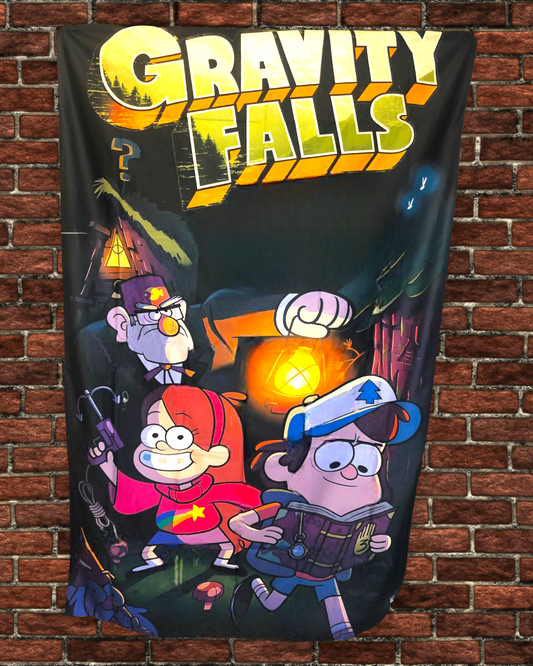 36" x 60" Gravity Falls Tapestry Wall Hanging Décor