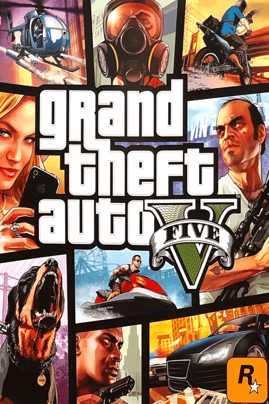 36" x 60" Grand Theft Auto 5 Tapestry Wall Hanging Décor