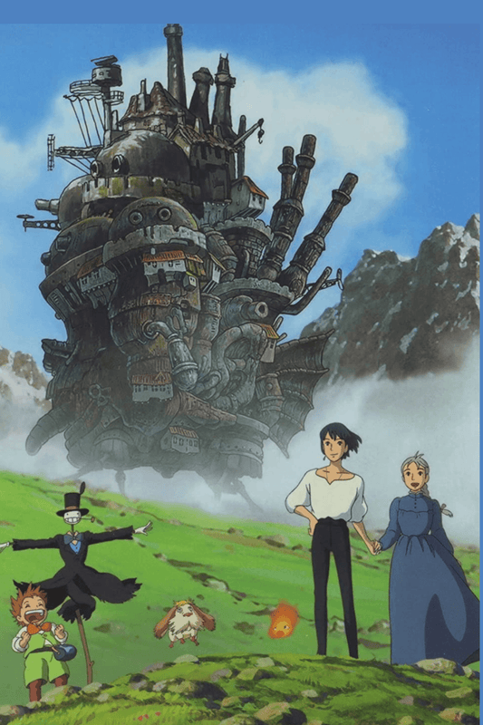 36" x 60" Howl's Moving Castle Tapestry Wall Hanging Décor