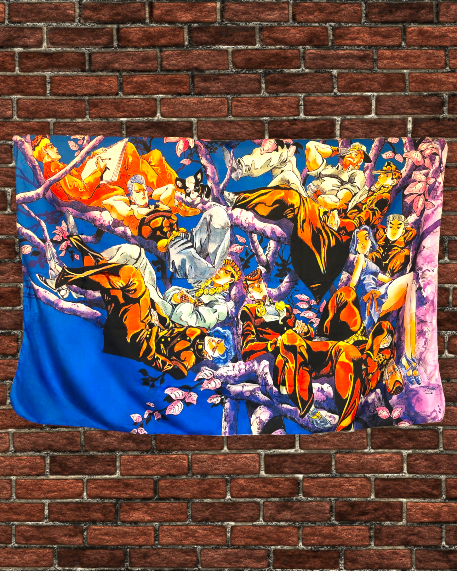 Jojo's bizarre best sale adventure tapestry