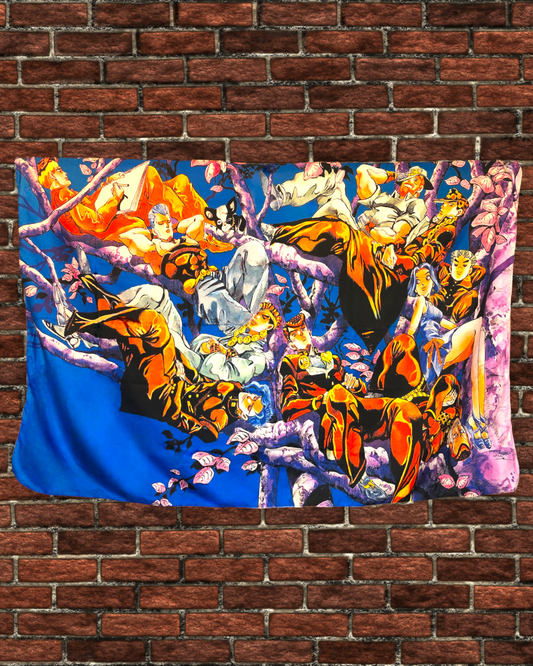 36" x 60" JoJo's Bizarre Adventure Tapestry Wall Hanging Décor