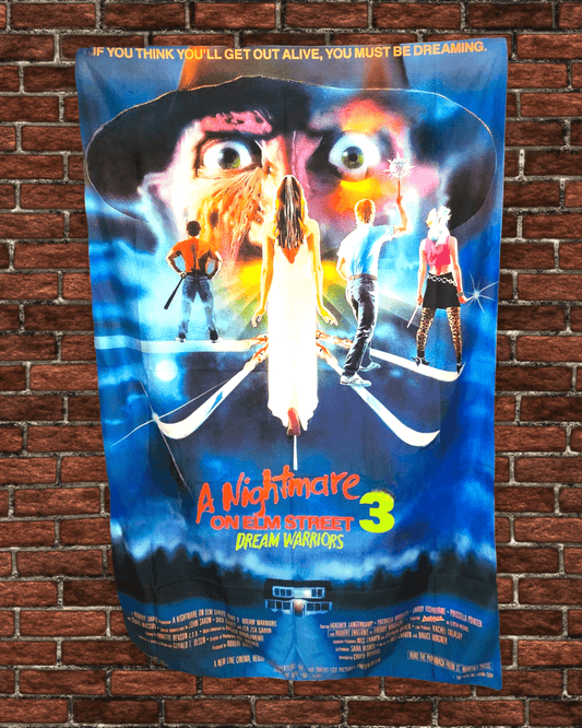 36" x 60" Nightmare on Elm Street 3 Tapestry Wall Hanging Décor