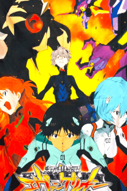 36" x 60" Neon Genesis Evangelion Tapestry Wall Hanging Décor