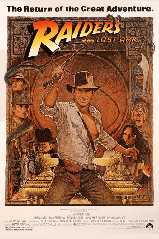 36" x 60" Raiders of the Lost Arc Tapestry Wall Hanging Décor