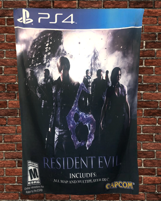 36" x 60" Resident Evil 6 Tapestry Wall Hanging Décor