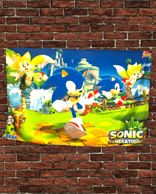 36" x 60" Sonic Tapestry Wall Hanging Décor