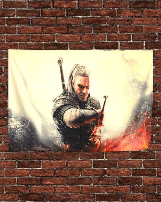 36" x 60" The Witcher Tapestry Wall Hanging Décor