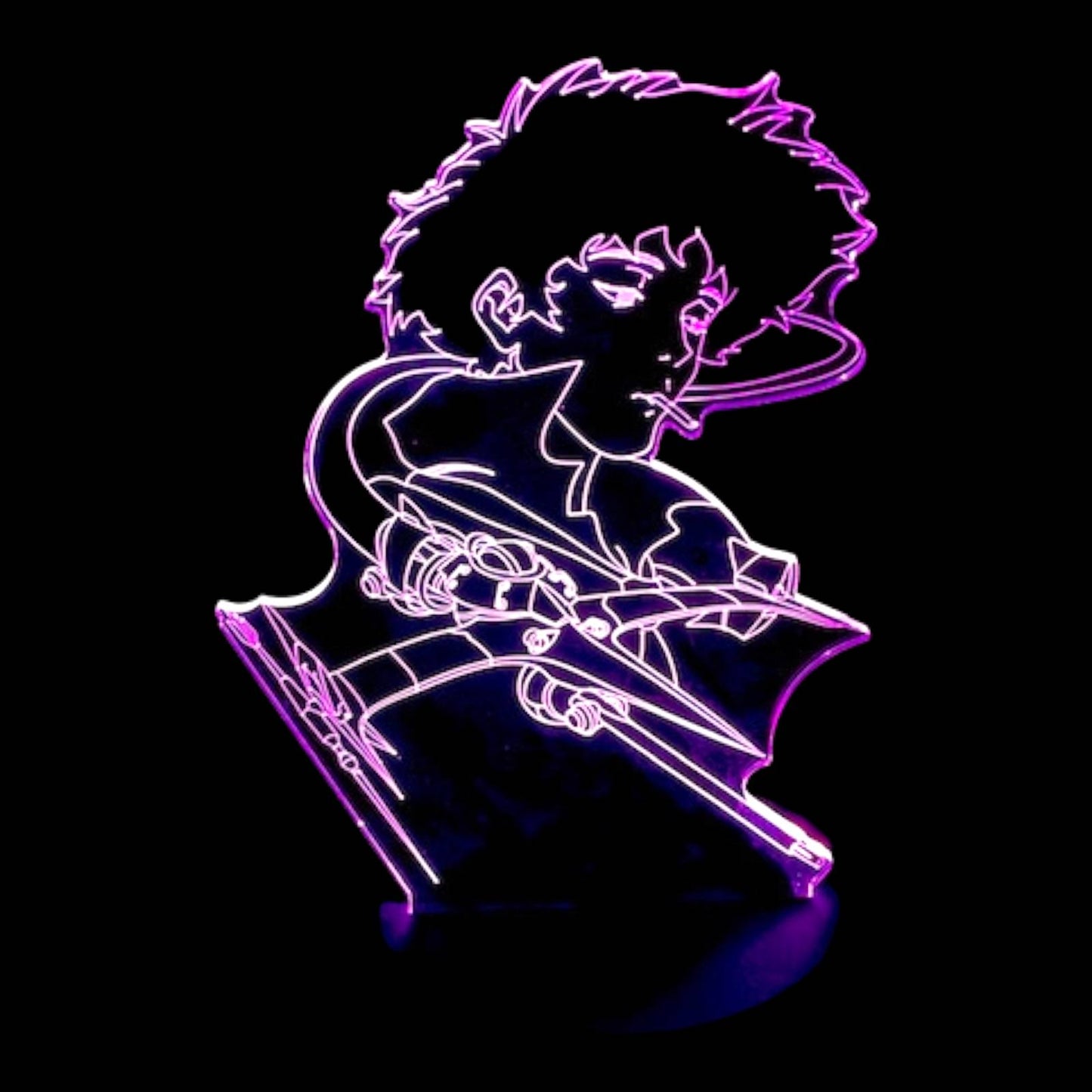 Cowboy Bebop 3D LED Night-Light 7 Color Changing Lamp w/ Touch Switch