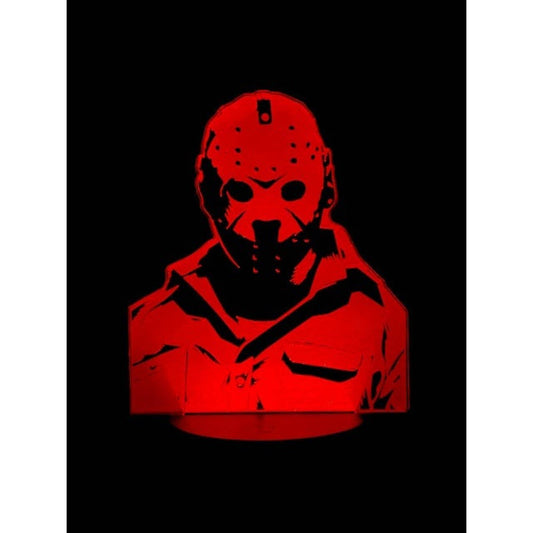 Jason - Friday the 13th 3D LED Night-Light 7 Color Changing Lamp w/ Touch Switch