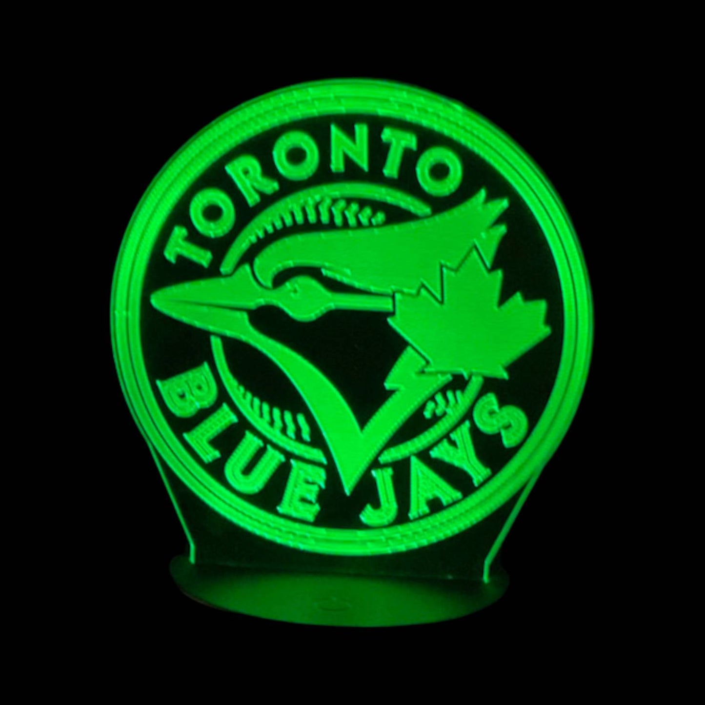 Toronto Blue Jays 3D LED Night-Light 7 Color Changing Lamp w/ Touch Switch