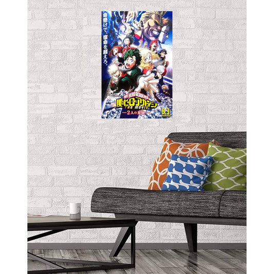 My Hero Academia Movie Poster Print Wall Art 16"x24"