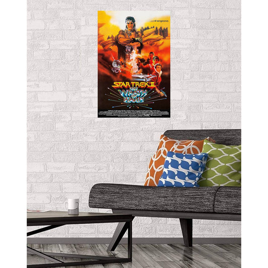 Star Trek II Movie Poster Print Wall Art 16"x24"