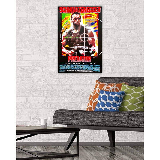 Predator Movie Poster Print Wall Art 16"x24"