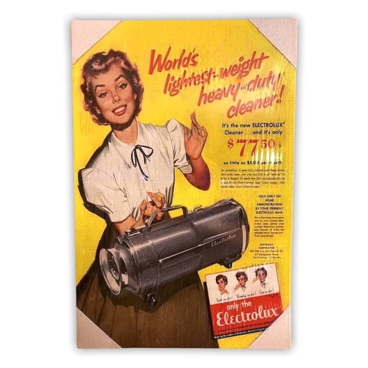 16” x 24" ELECTROLUX Canvas Print Wall Art