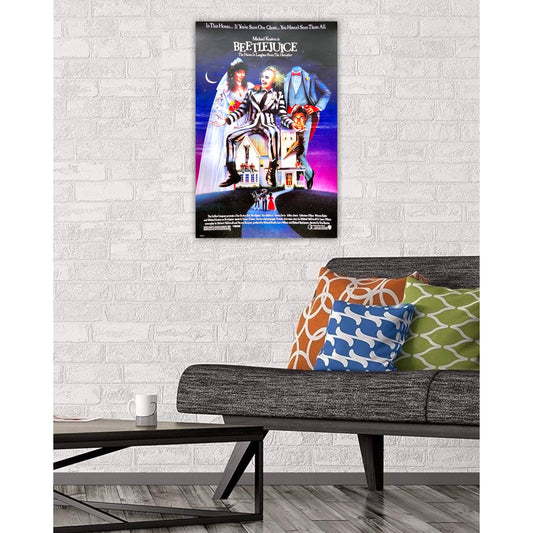 Beetlejuice Movie Poster Print Wall Art 16"x24"