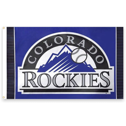 Colorado Rockies 3' x 5' MLB Flag