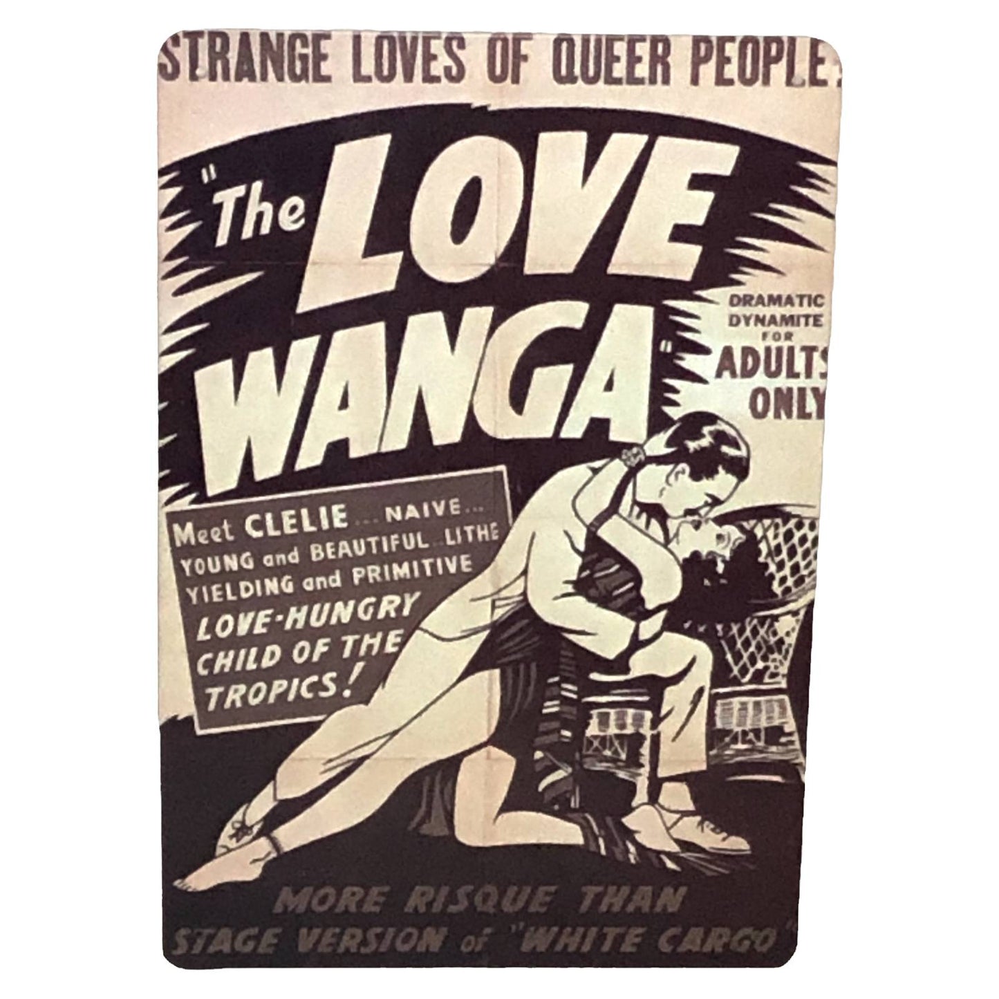 The Love Wanga Poster Metal Tin Sign 8"x12"