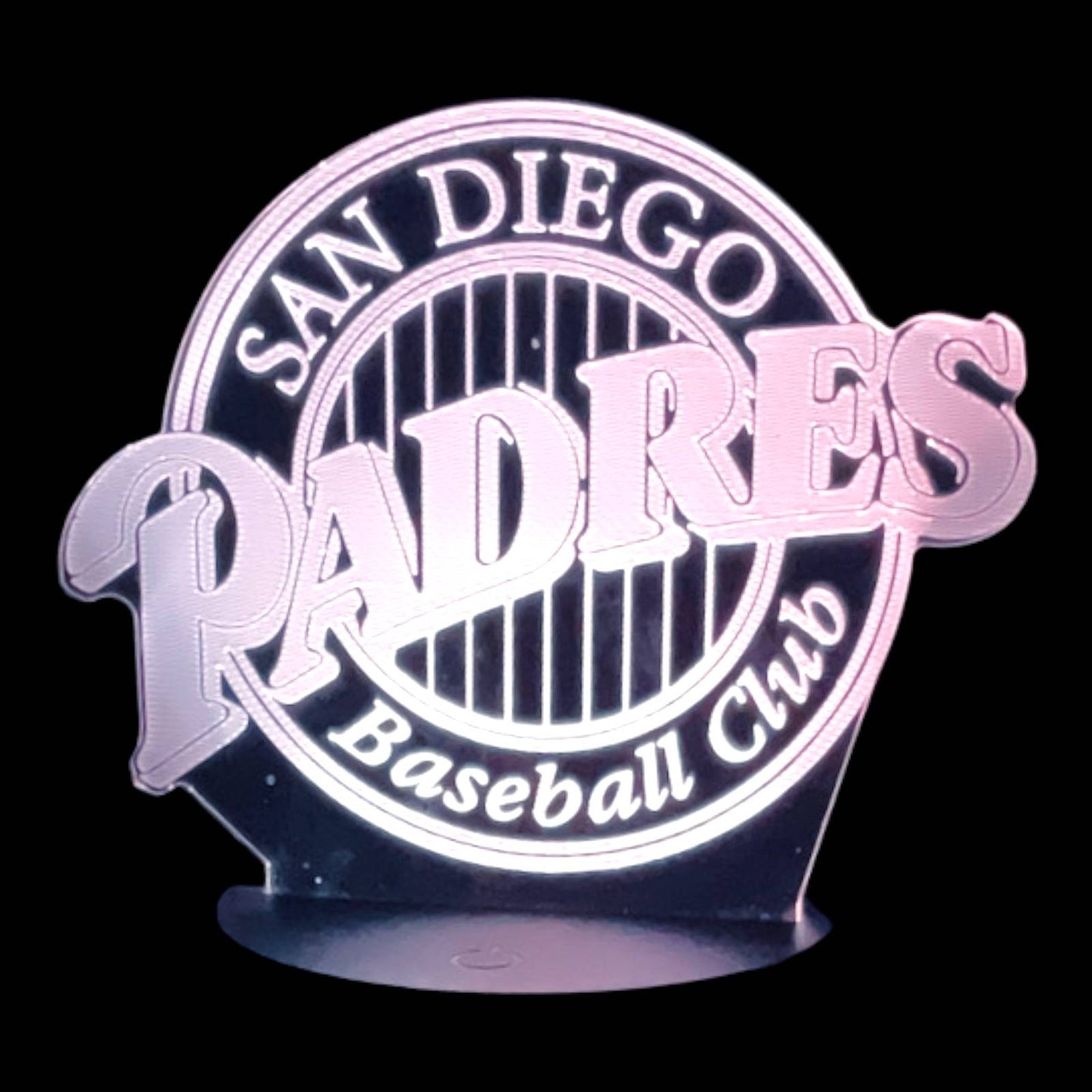 San Diego Padres 3D LED Night-Light 7 Color Changing Lamp w/ Touch Switch