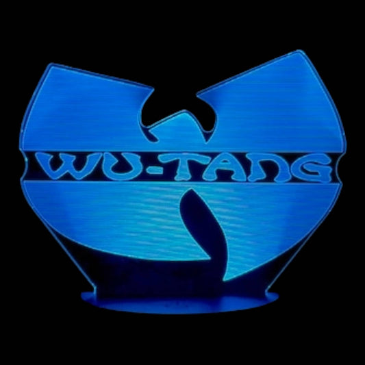 Wu-Tang 3D LED Night-Light 7 Color Changing Lamp w/ Touch Switch