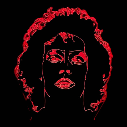 Rocky Horror 3D LED Night-Light 7 Color Changing Lamp w/ Touch Switch