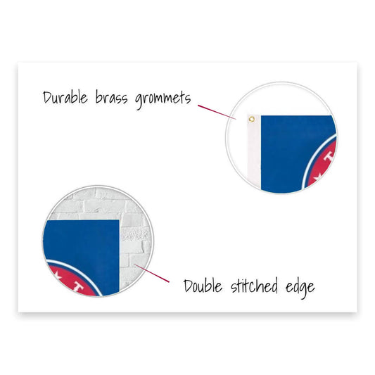 Texas Rangers 3' x 5' MLB Flag