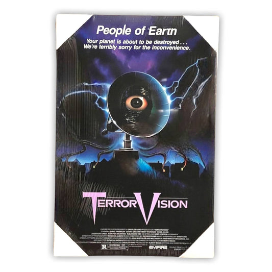 16” x 24" TerrorVision Canvas Print Wall Art