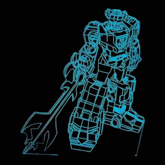 Voltron 3D LED Night-Light 7 Color Changing Lamp w/ Touch Switch