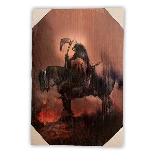 16” x 24" Frank Frazetta Canvas Print Wall Art