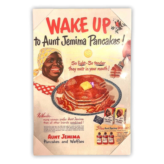16” x 24" AUNT JEMIMA Canvas Print Wall Art
