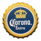 14” Corona Bottle Cap Metal Tin Sign
