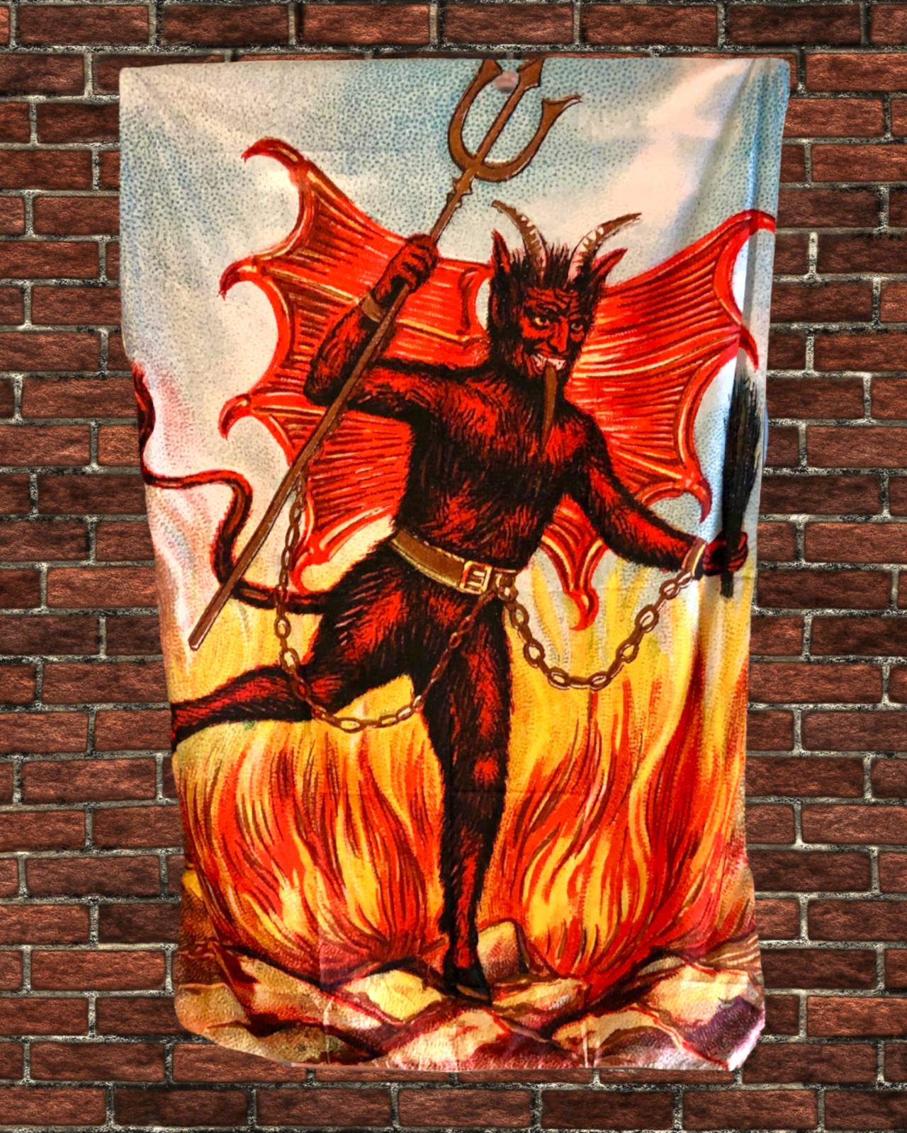 36" x 60" Devil 'Red' Tapestry Wall Hanging Décor