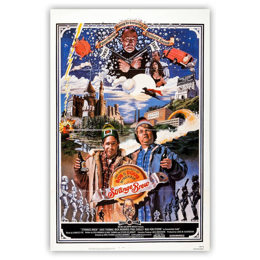 Strange Brew Movie Poster Print Wall Art 16"x24"