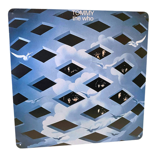 The Who Tommy Album Cover Metal Print Tin Sign 12"x 12"