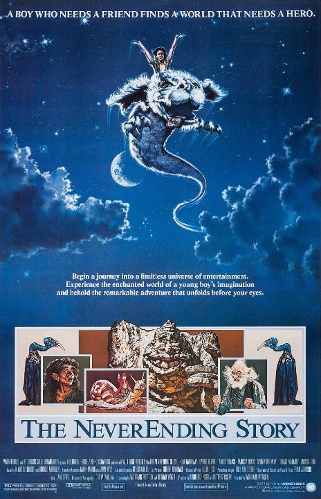 36" x 60" The Neverending Story Tapestry Wall Hanging Décor