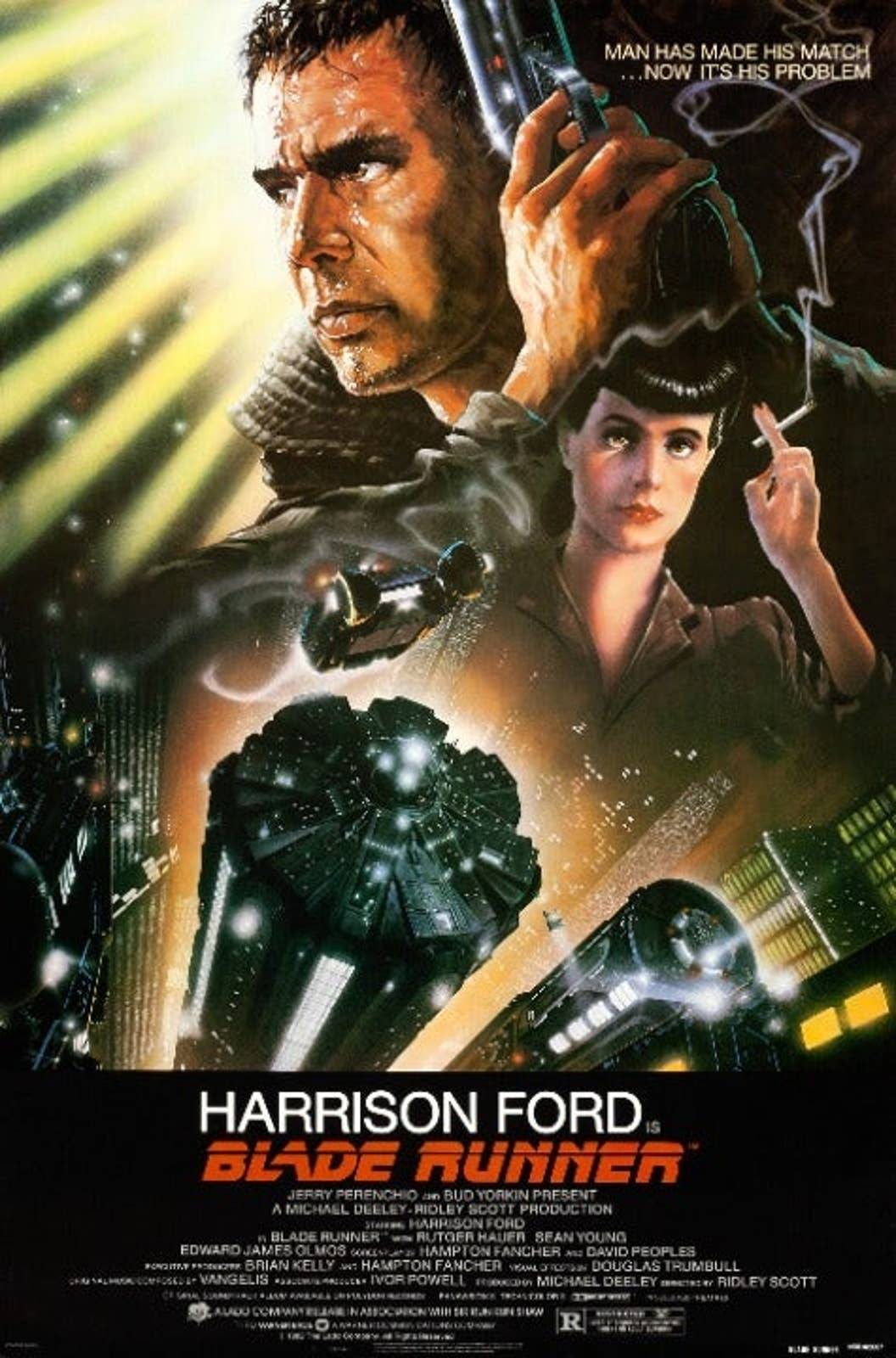 36" x 60" Blade Runner Tapestry Wall Hanging Décor