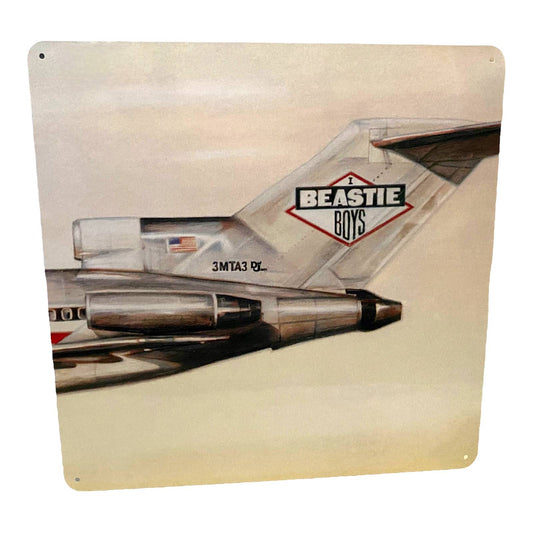 Beastie Boys Licensed to Ill Album Cover Metal Print Tin Sign 12"x 12"