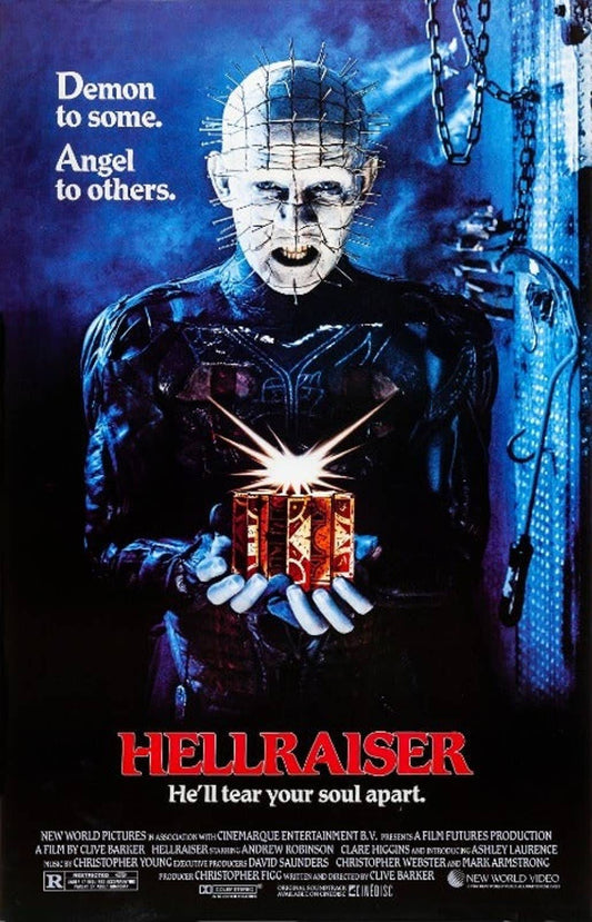 36" x 60" HELLRAISER Tapestry Wall Hanging Décor