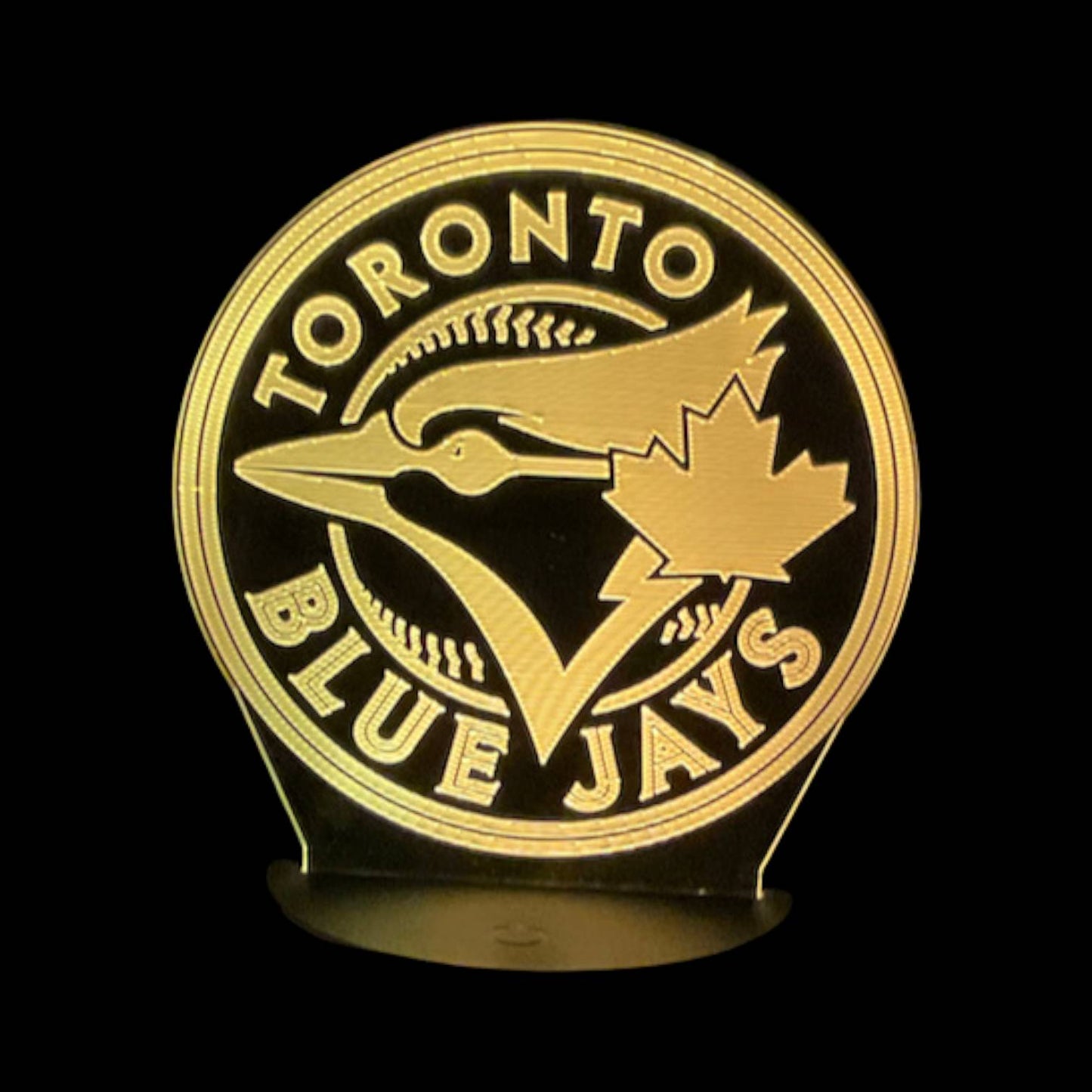 Toronto Blue Jays 3D LED Night-Light 7 Color Changing Lamp w/ Touch Switch