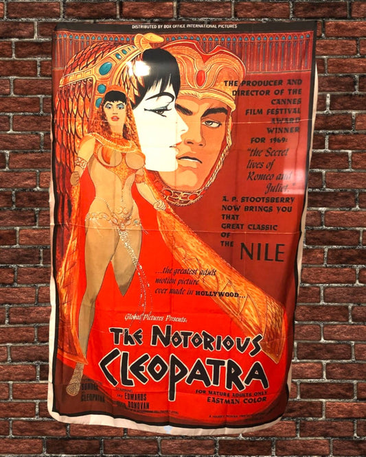 36" x 60" Notorious Cleopatra Tapestry Wall Hanging Décor