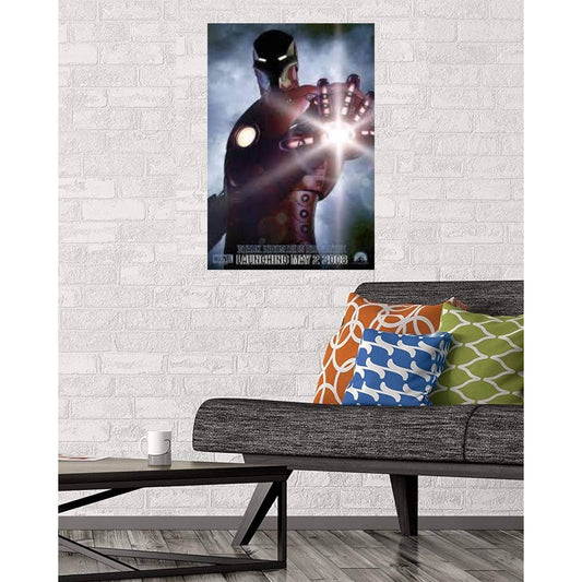 Iron Man Movie Poster Print Wall Art 16"x24"