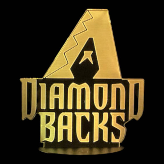 Arizona Diamondbacks 3D LED Night-Light 7 Color Changing Lamp w/ Touch Switch