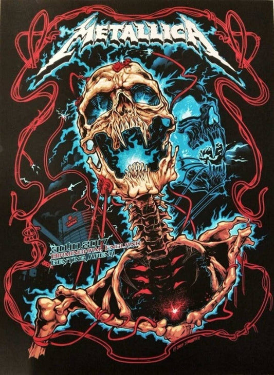 36" x 60" Metallica Tapestry Wall Hanging Décor
