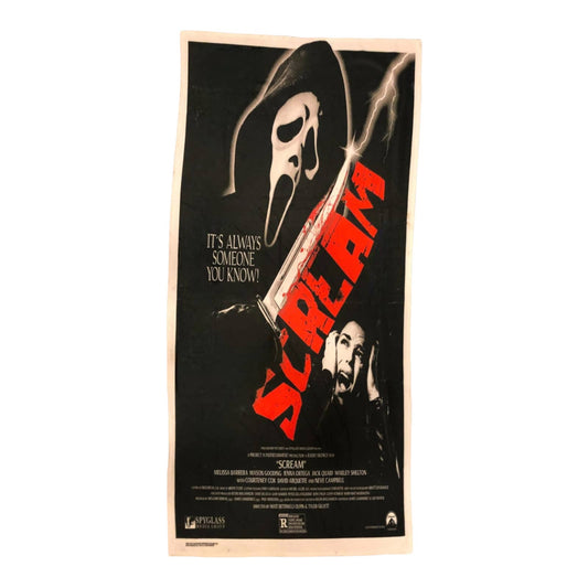 Scream Ghostface Lightweight Microfiber Beach Towel