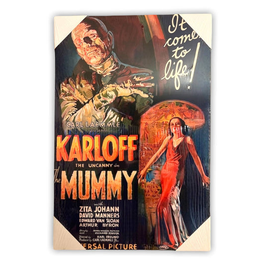 16” x 24" THE MUMMY Canvas Print Wall Art