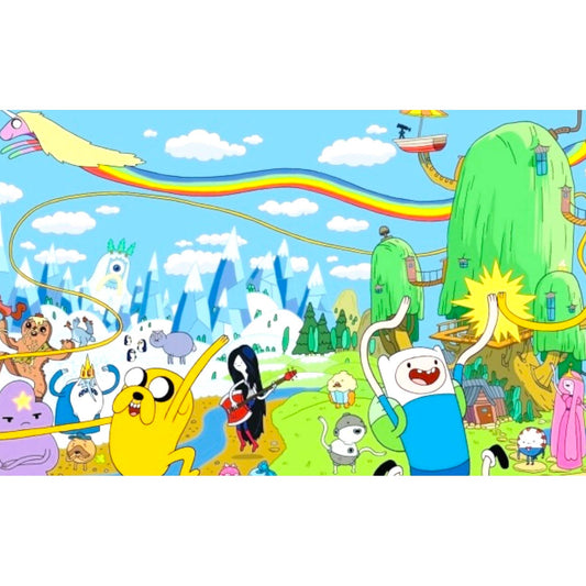 36" x 60" Adventure Time Tapestry Wall Hanging Décor