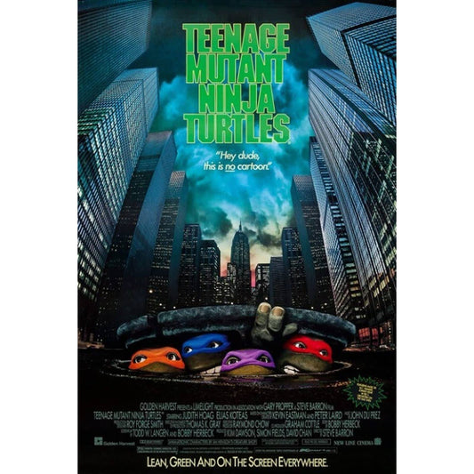 16” x 24" Teenage Mutant Ninja Turtles Canvas Print Wall Art