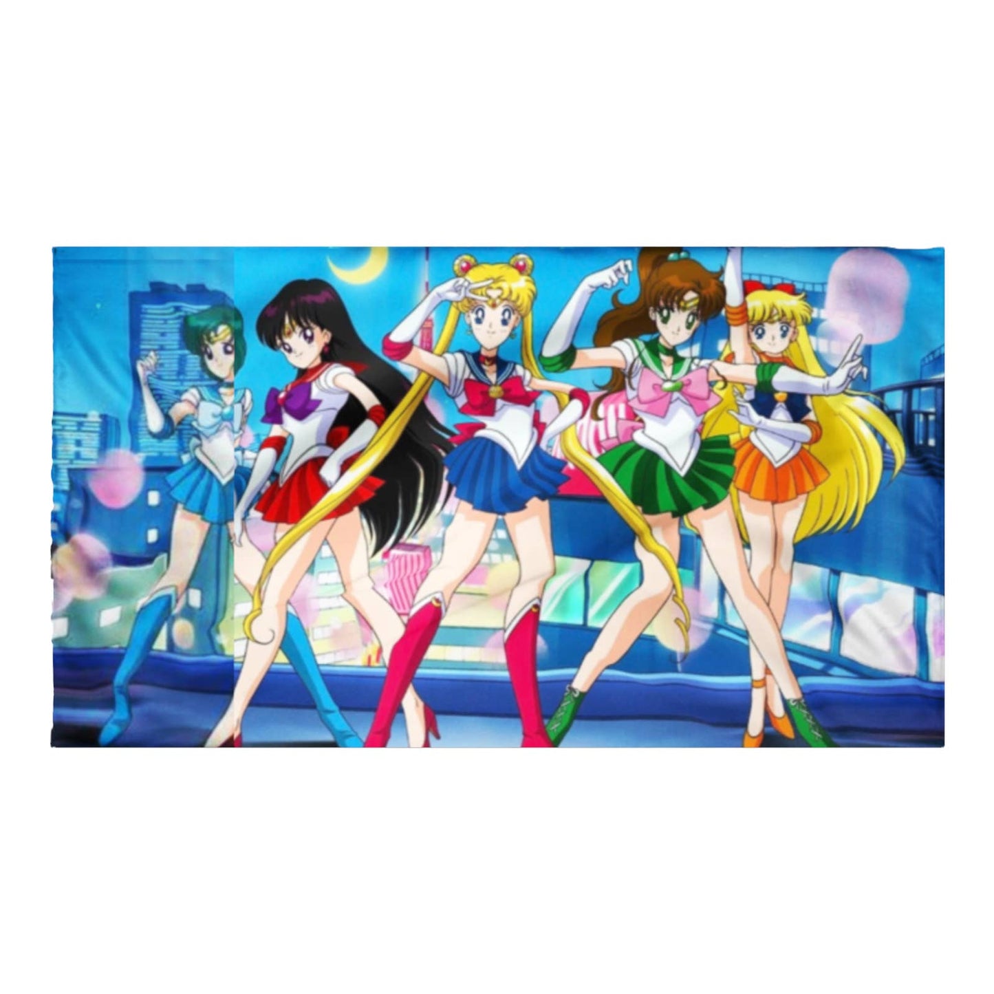 Sailor Moon Large Soft Fleece Throw Blanket